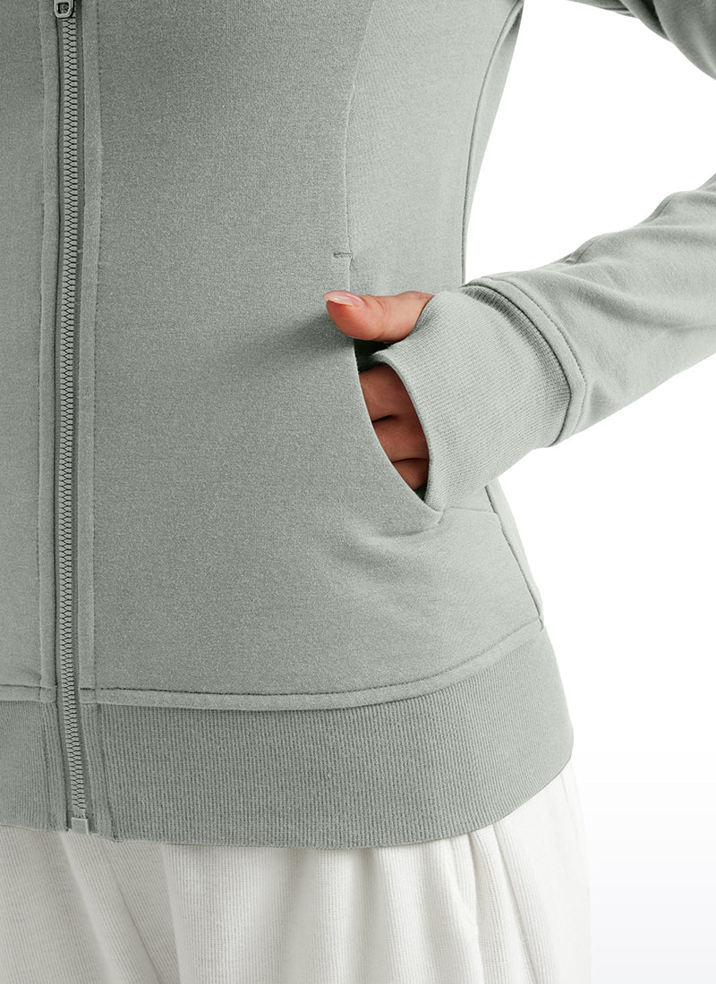 Amenity Full Zip ThumbHole Hoodie