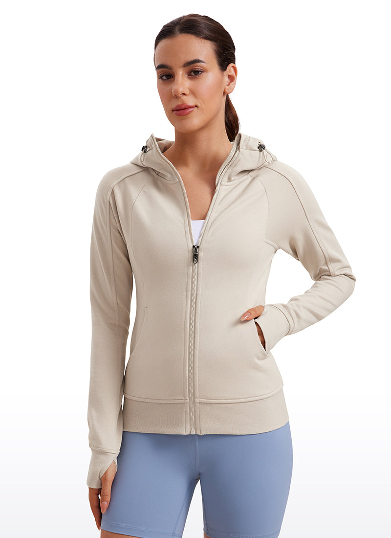 Amenity Full Zip ThumbHole Hoodie
