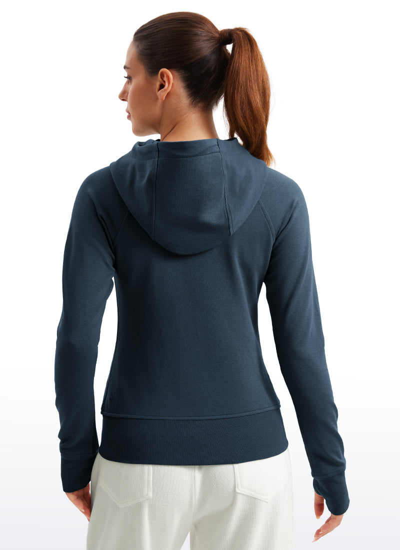 Amenity Full Zip ThumbHole Hoodie