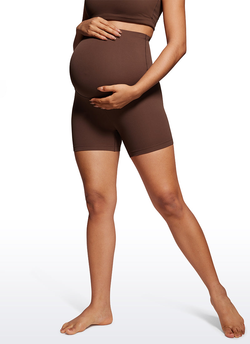 Butterluxe Maternity Shorts 4''- Super High Waist