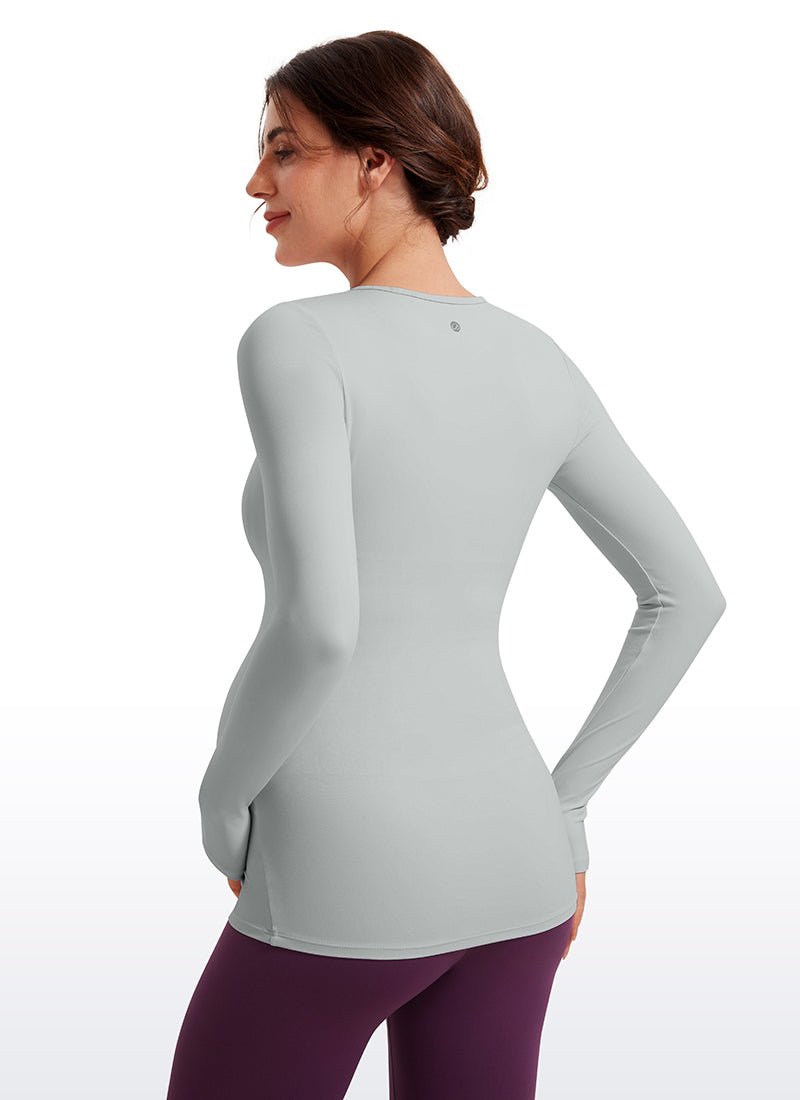 Butterluxe Maternity Crewneck Long Sleeve