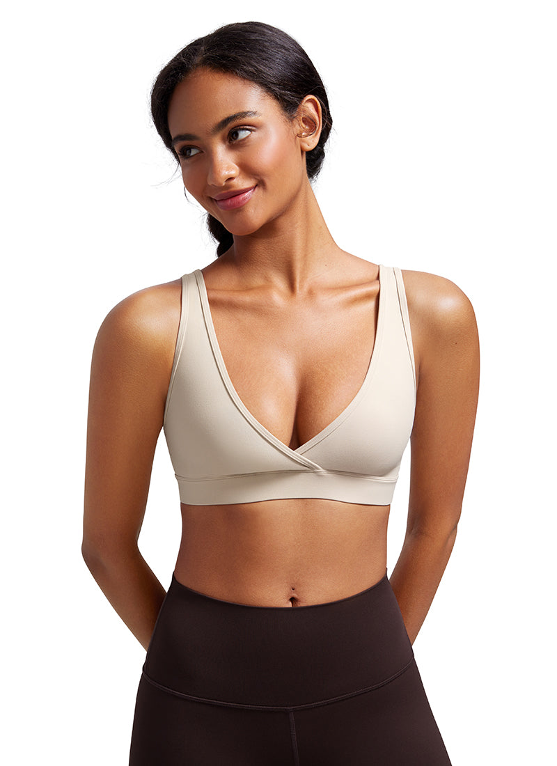 Butterluxe Maternity Nursing Crossover Wireless Bras