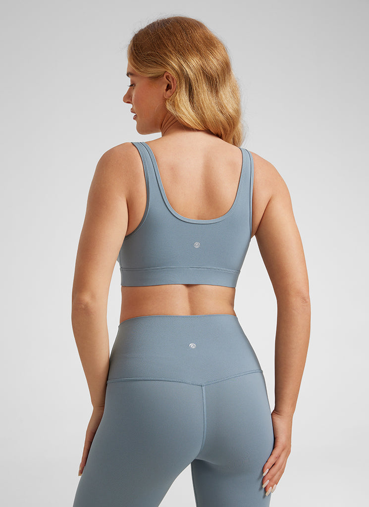 CRZ YOGA Women Butterluxe Maternity Nursing Bras Crossover Wireless Strawberry Pink