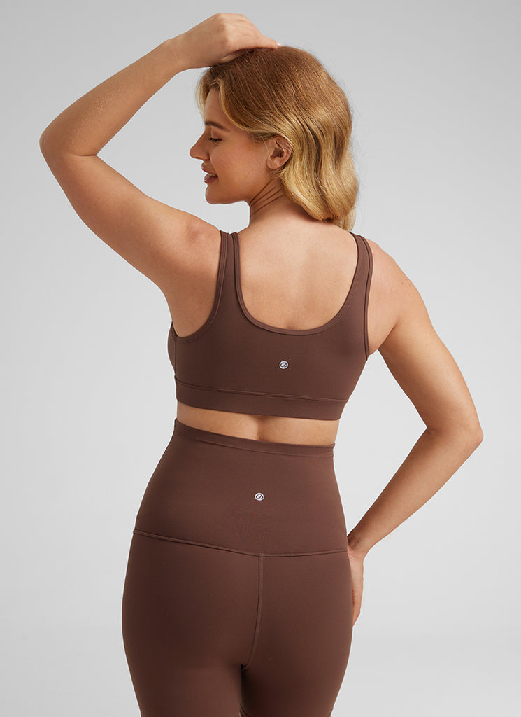 CRZ YOGA Women Butterluxe Maternity Nursing Bras Crossover Wireless White