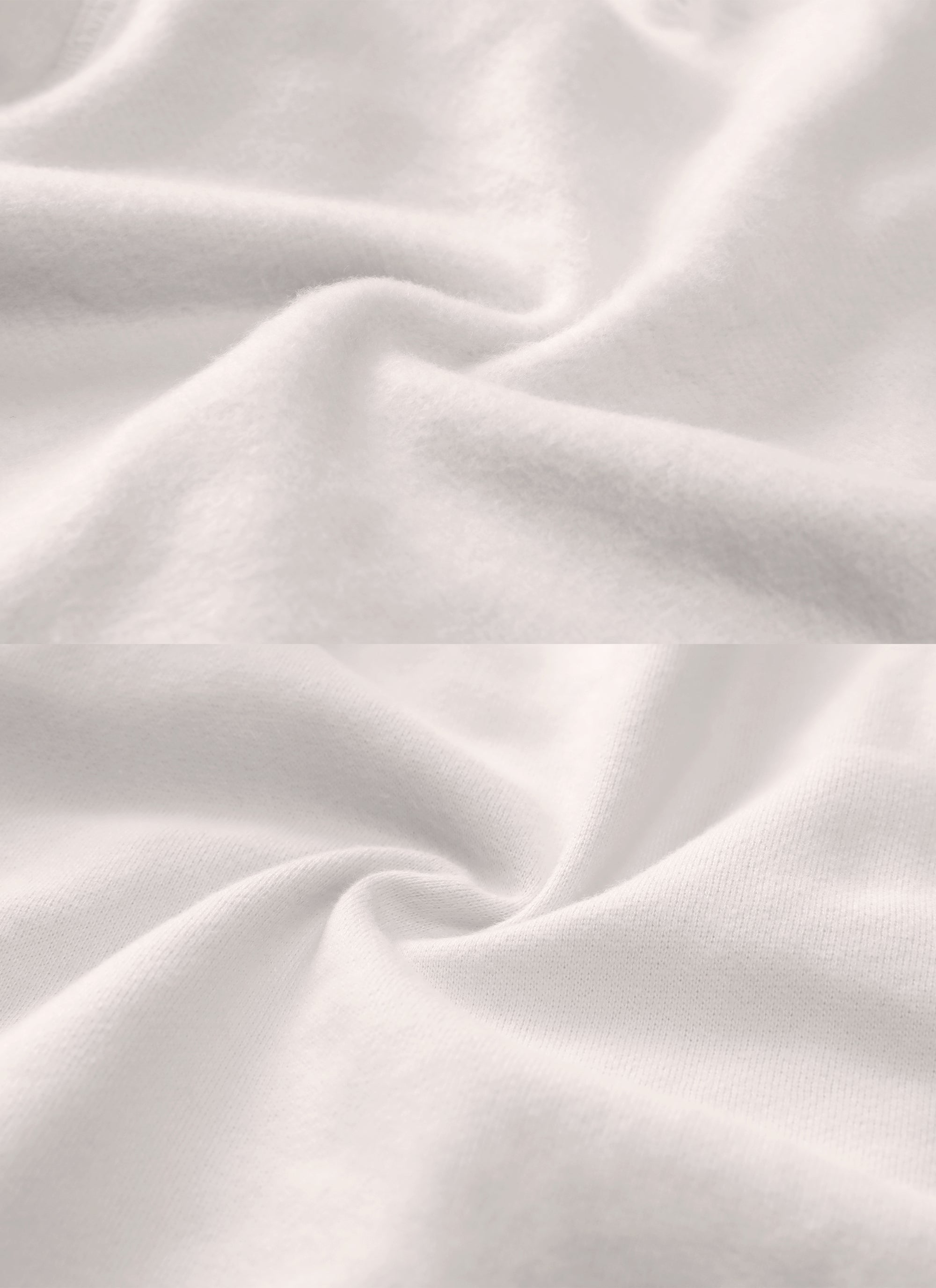 CRZ YOGA Womens Cotton Fleece Lined Straight Leg Lounge Sweatpants30'' Milky White