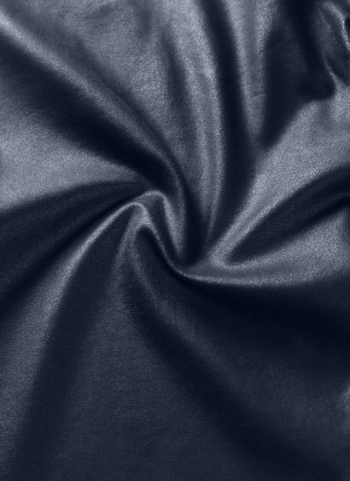 CRZ YOGA Women Butterluxe Matte Faux Leather Leggings 28' Real Navy Foil Pattern @model_info:foil