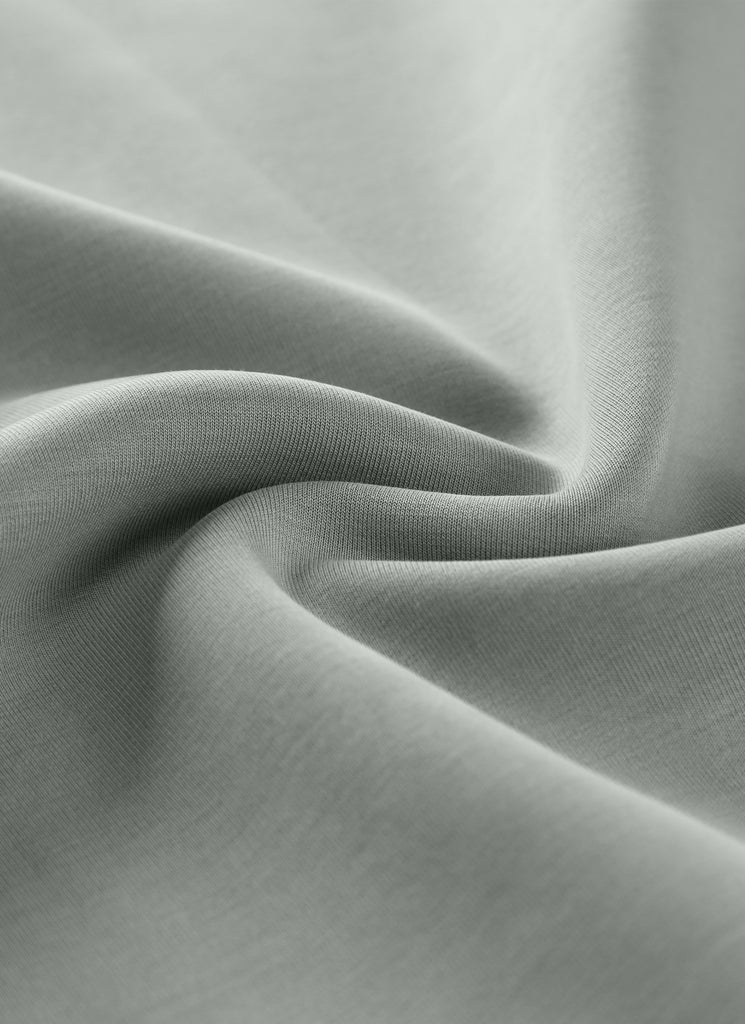 CRZYOGA Women SoftAura Sweat Shorts 4” with Pockets Drawstring Sterling