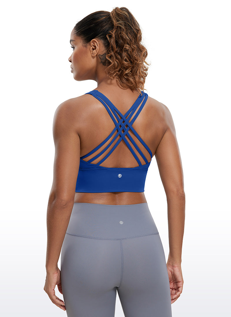 Naked Feeling Strypy Sports Wirefree Padded Longline