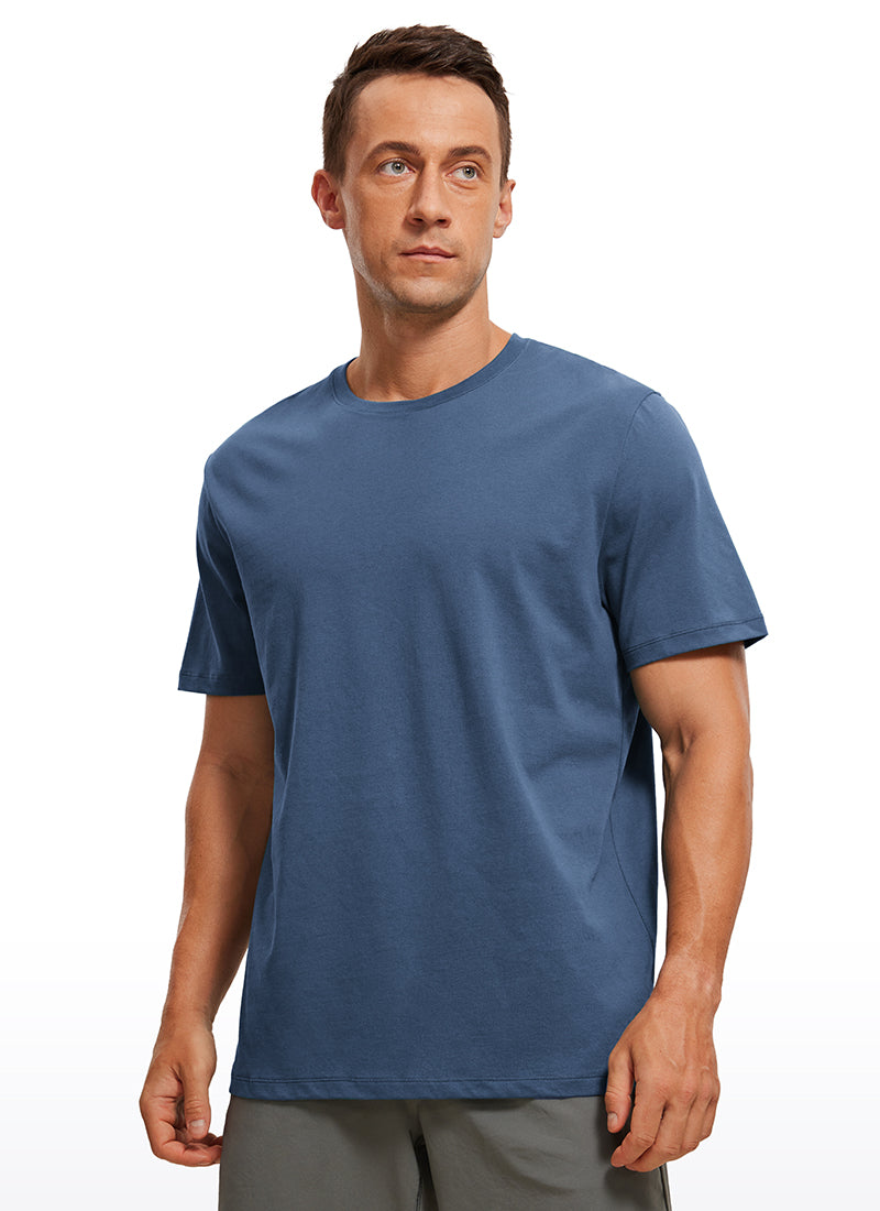 Best Deal for CRZ YOGA Men's Workout Short Sleeve T-Shirt Quick