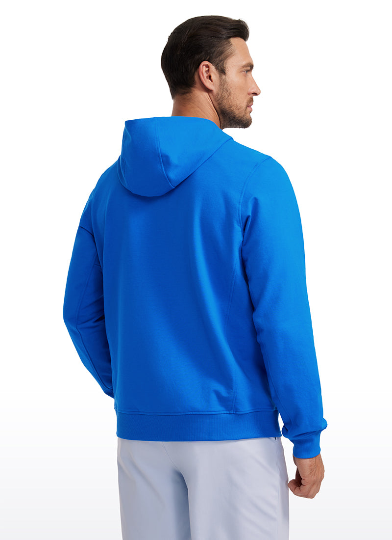 Cotton Terry Zip-up Jackets with Pockets