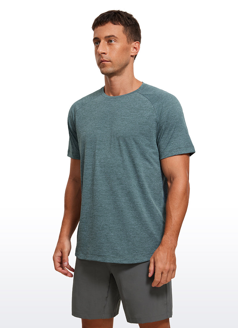 Lightweight Quick Dry Short sleeves Round Neck