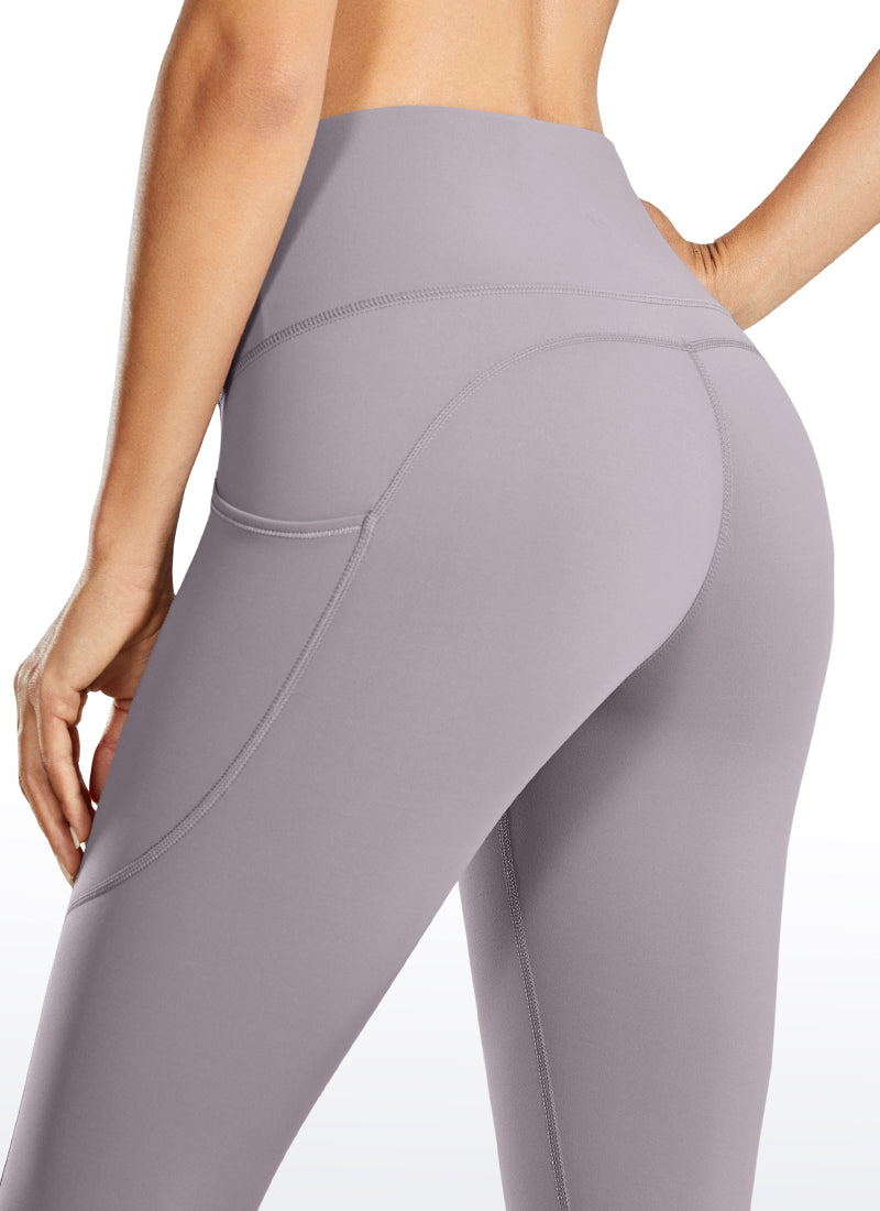 Abrazó la sensación de leggings de bolsillo 25 ''